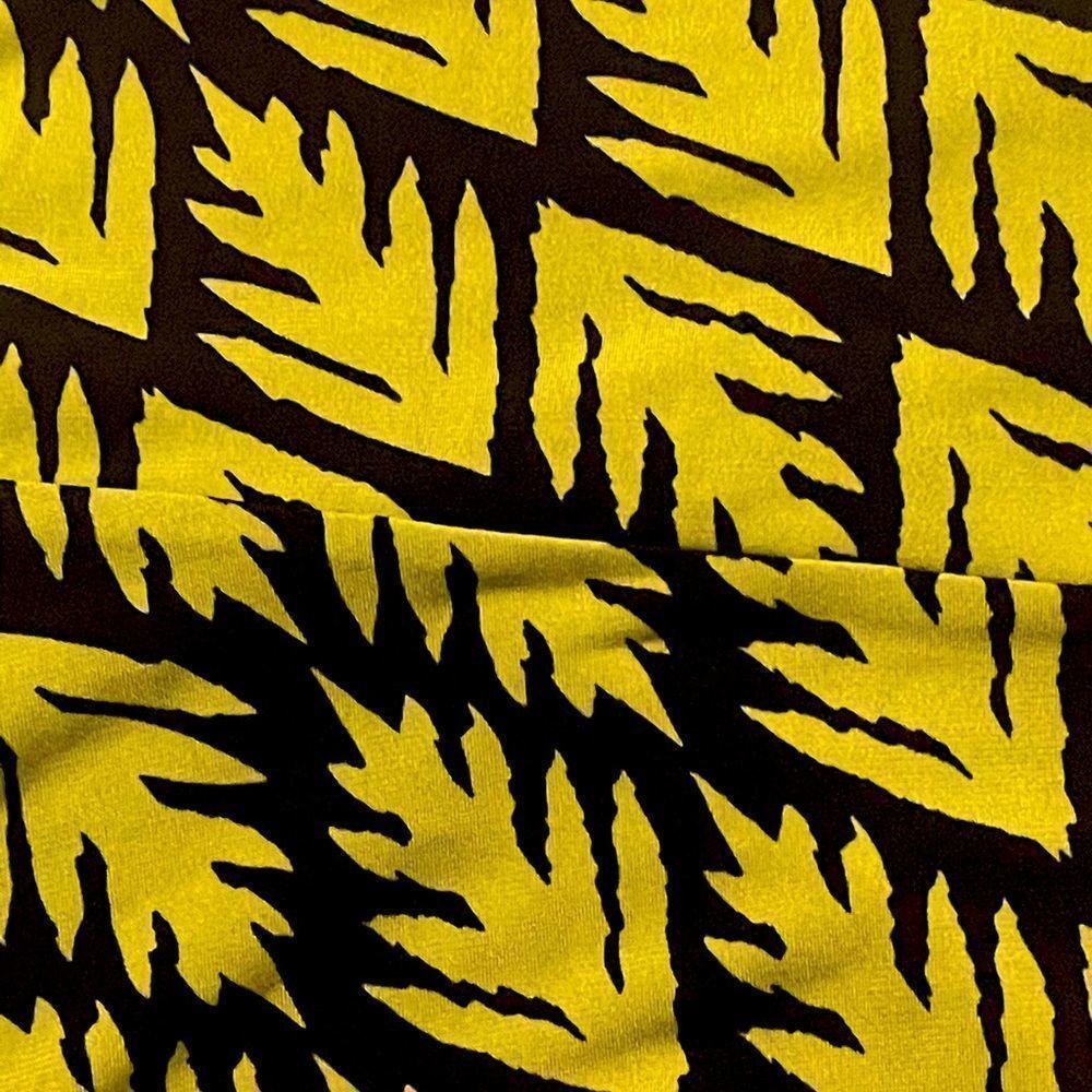 Green & black Maxi Skirt. Reminds me of a dinasour footprint small luLaRoe - Picture 3 of 5